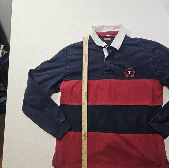 IZOD Rugby Shirt Men’s XLT Tall Long Sleeve - Picture 5 of 10